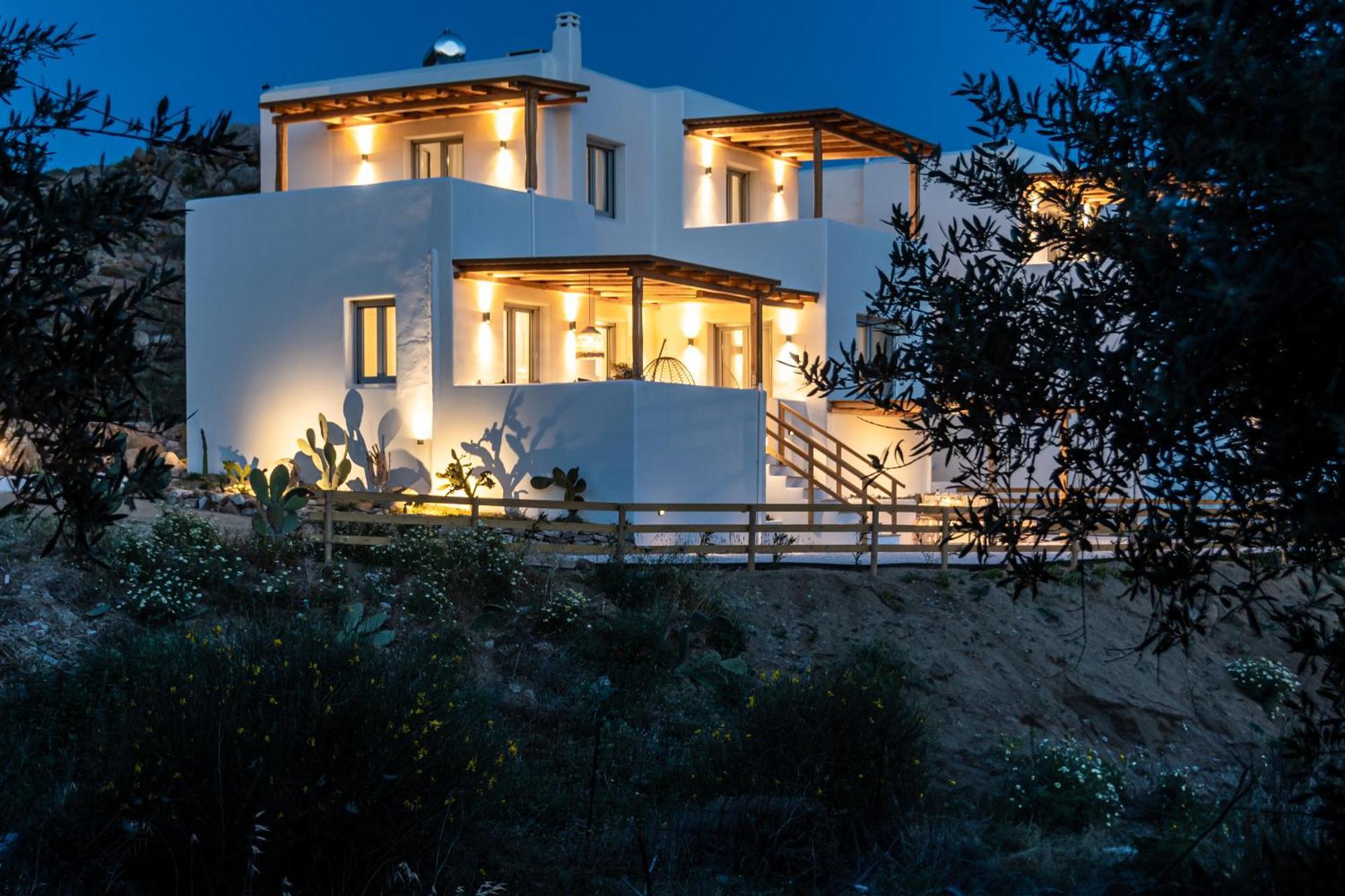 Naxos Peaceful Villa With Panoramic Sea View Naxos City Exterior photo