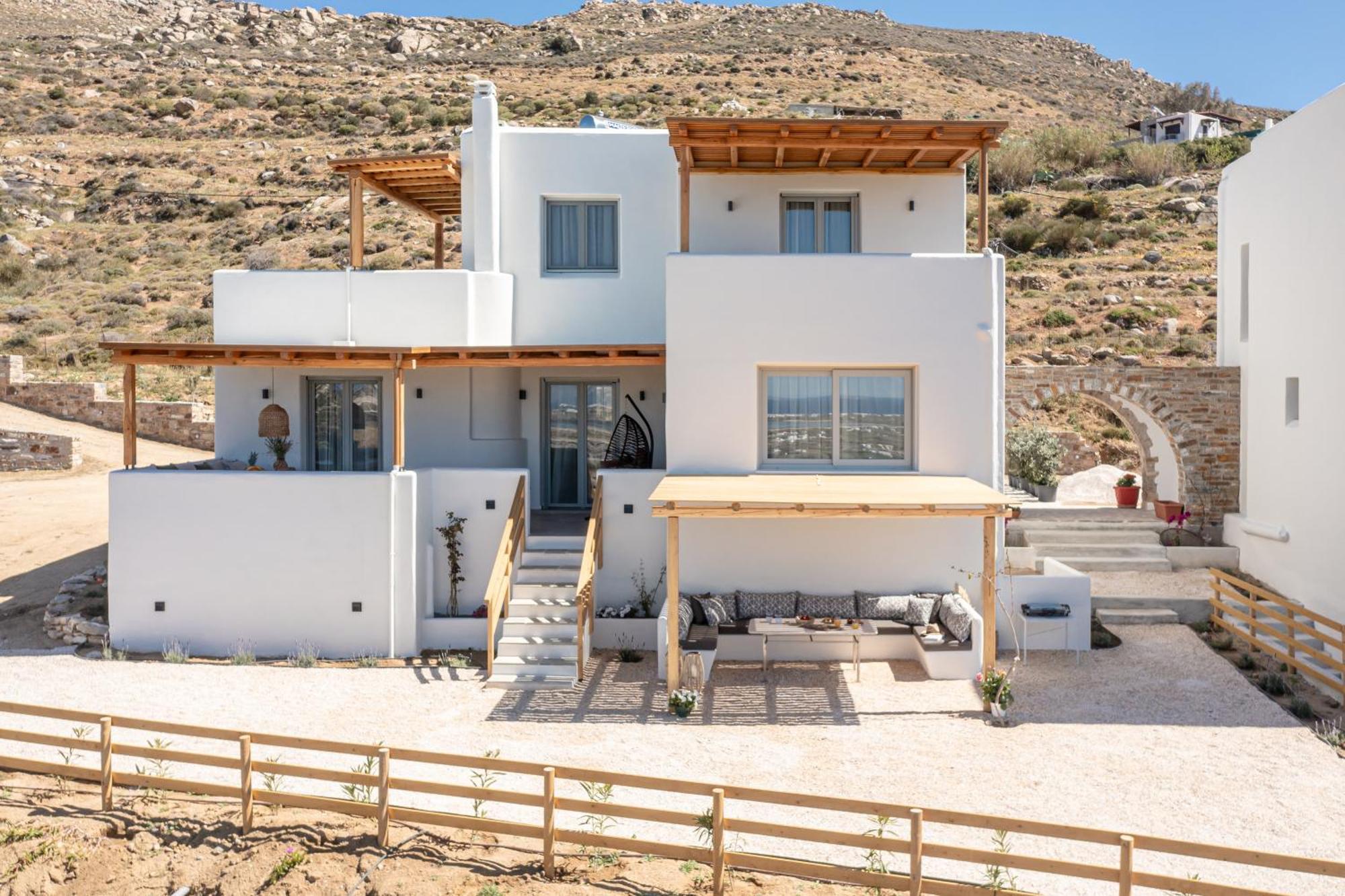 Naxos Peaceful Villa With Panoramic Sea View Naxos City Exterior photo