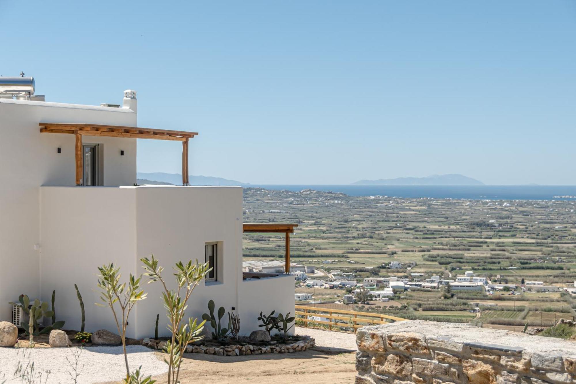 Naxos Peaceful Villa With Panoramic Sea View Naxos City Exterior photo